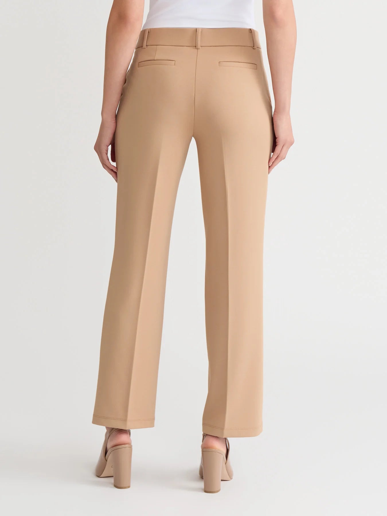 Pull-On Straight Leg Trouser