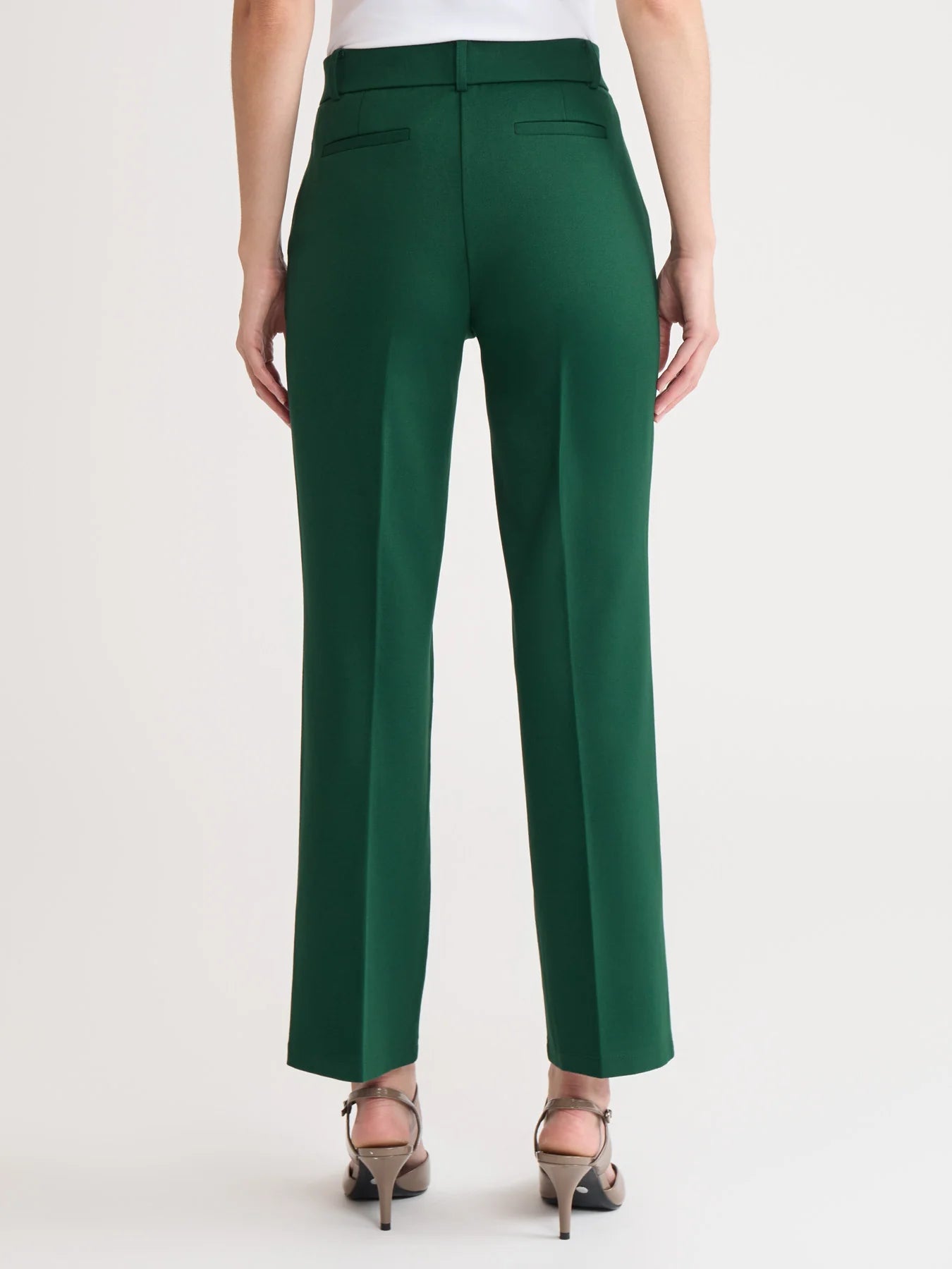 Pull-On Faux Fly Front Pant