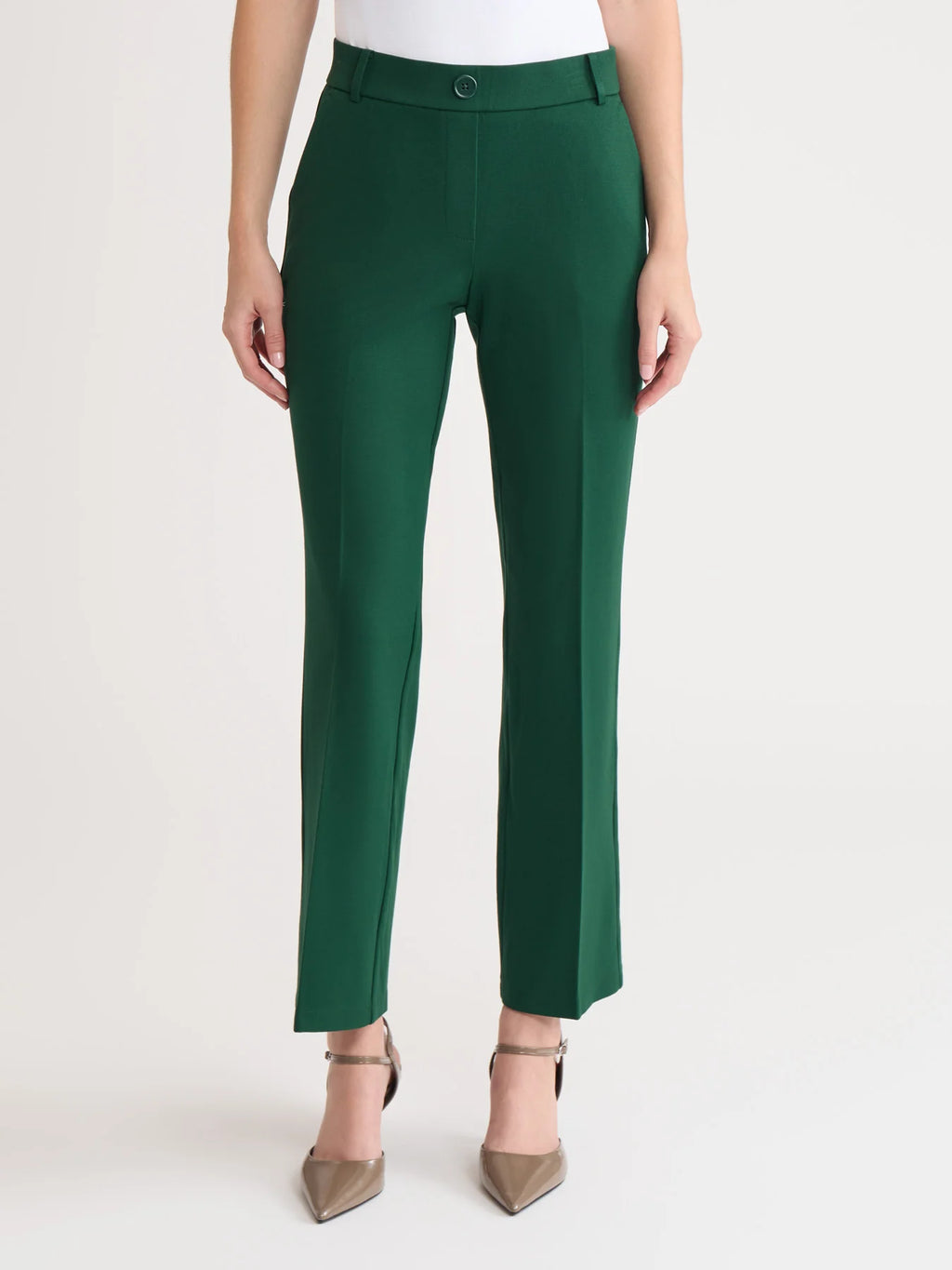 Pull-On Faux Fly Front Pant