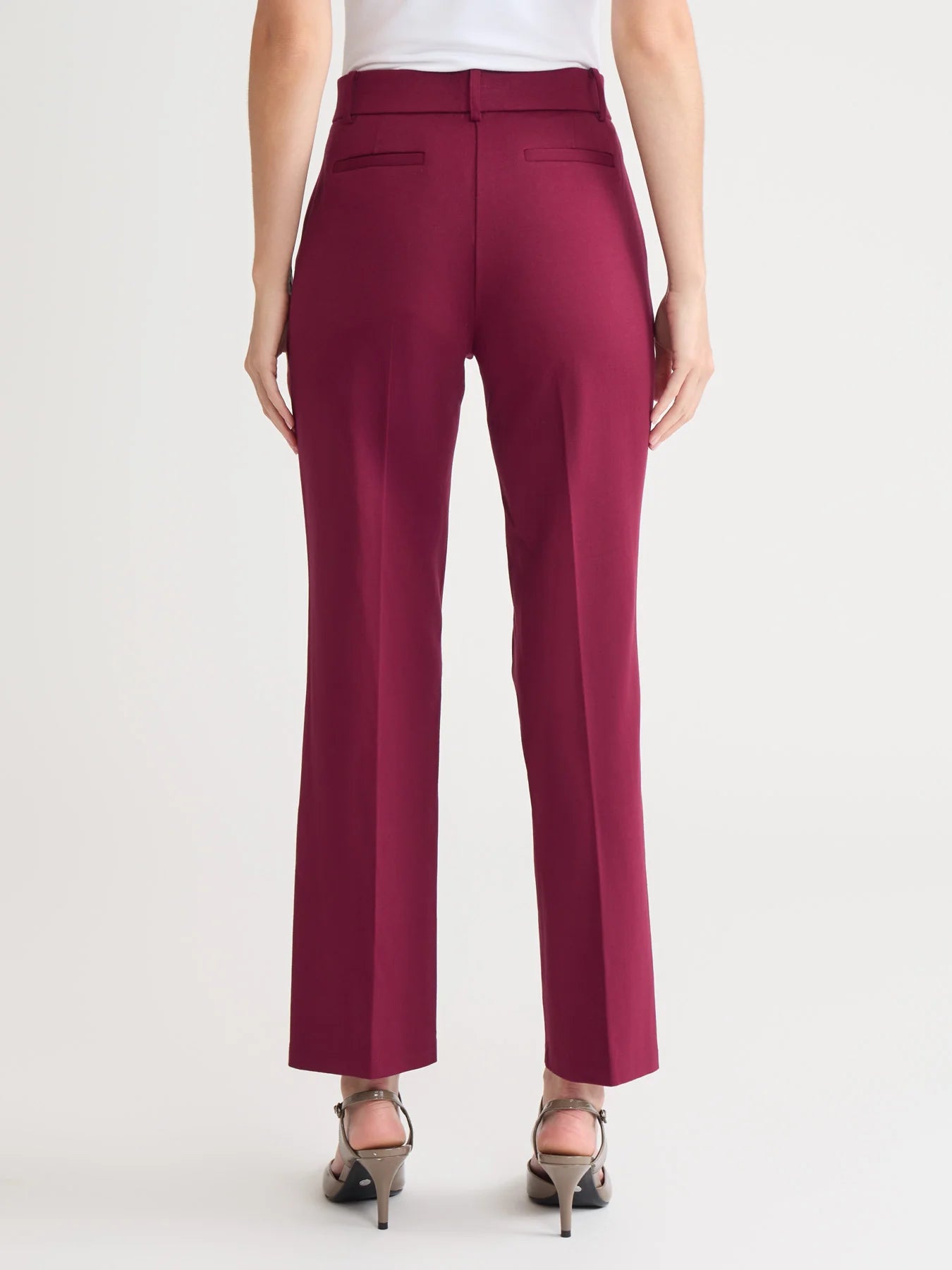 Pull-On Faux Fly Front Pant